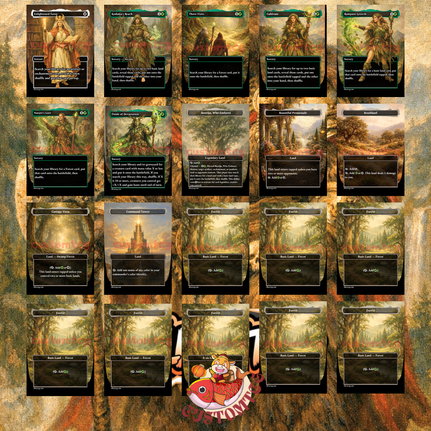 Kudo, King Among Bears Custom Deck