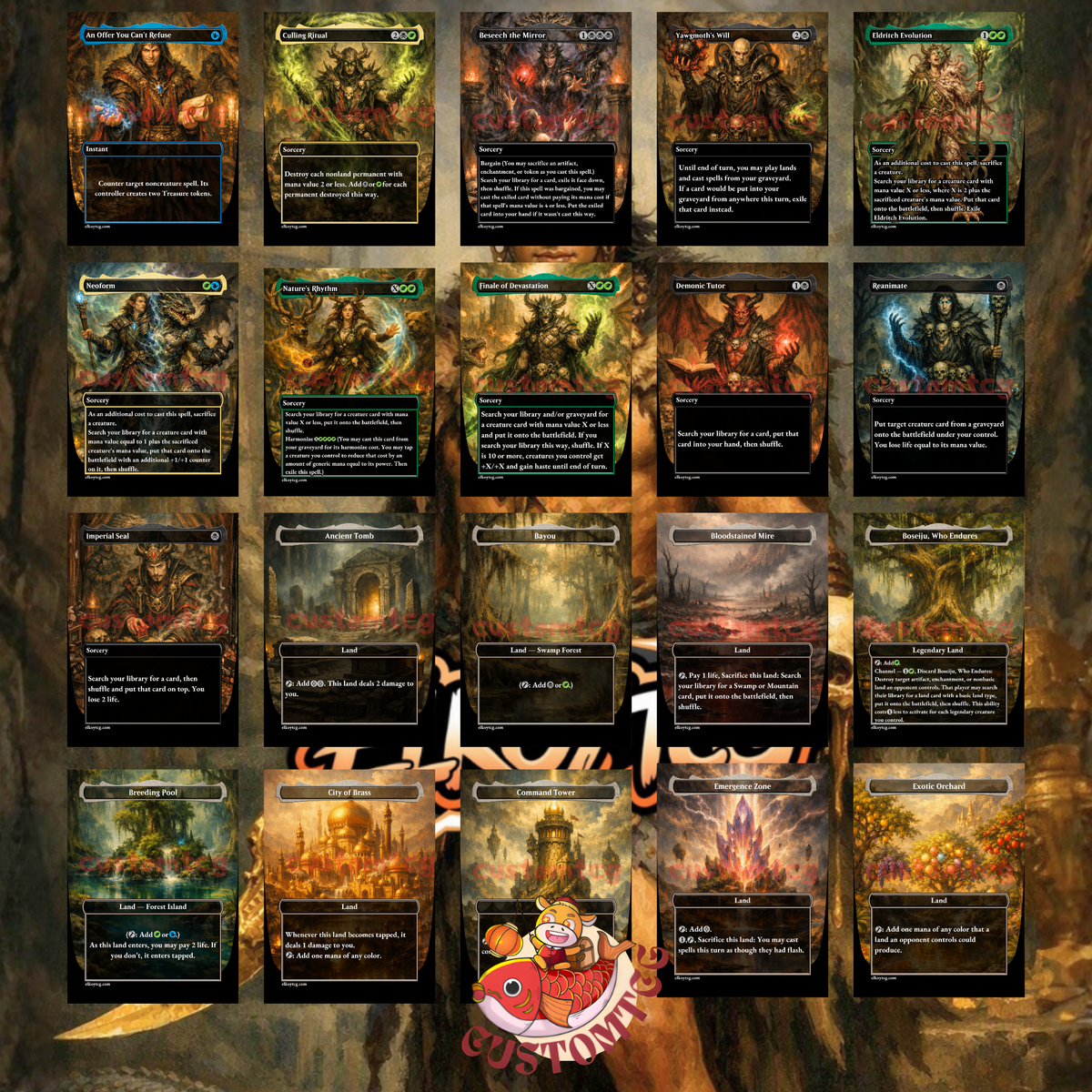 Tasigur, the Golden Fang Custom Deck