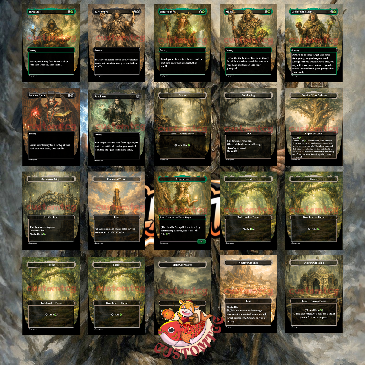 Winter, Cynical Opportunist Custom Deck