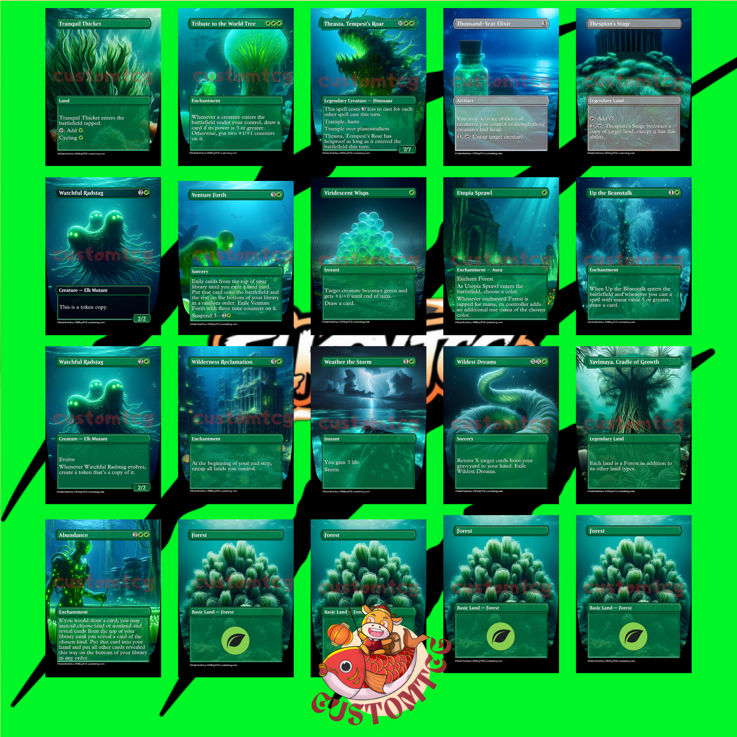 Aeve Oozes Custom Deck - Storm