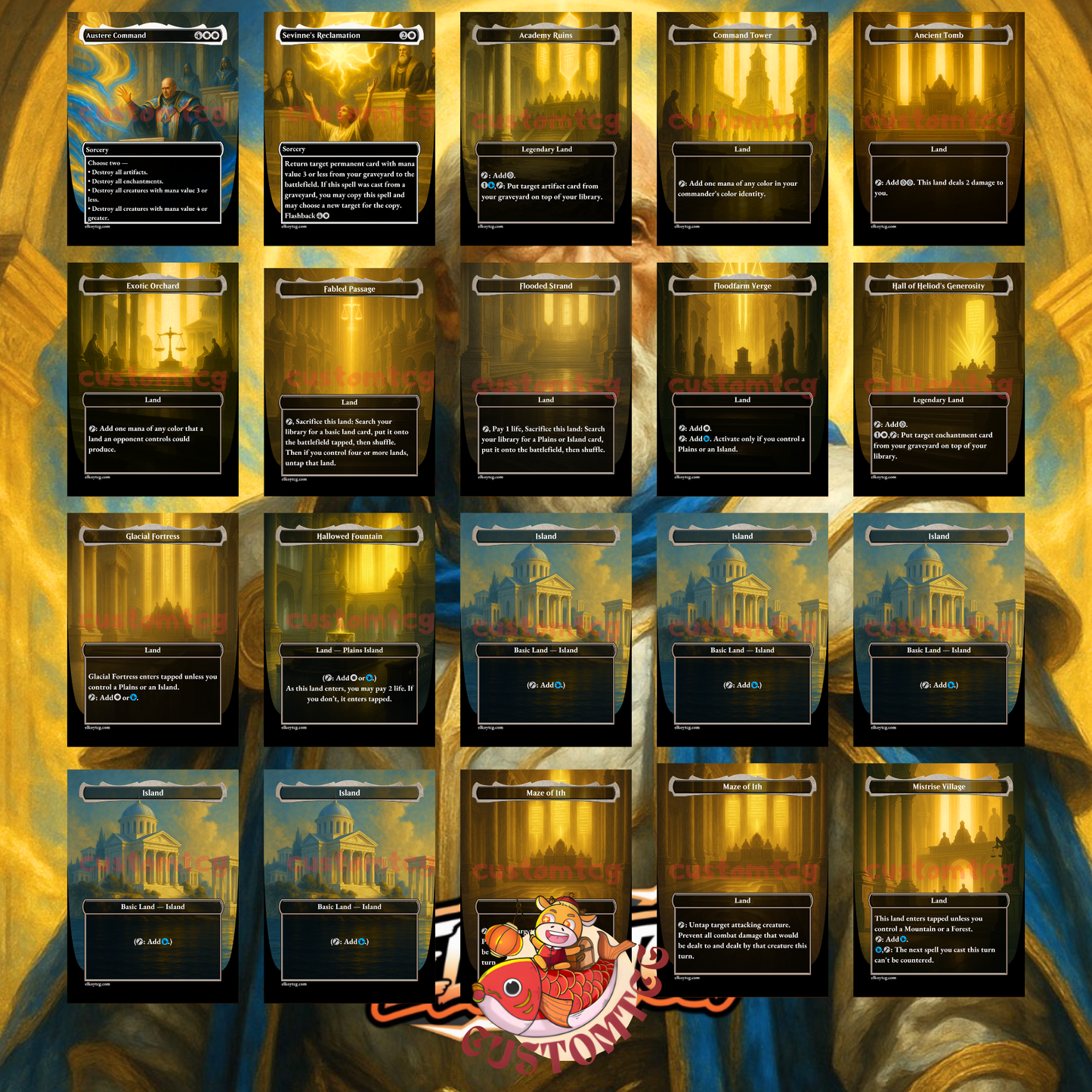 Grand Arbiter Augustin IV Custom Deck