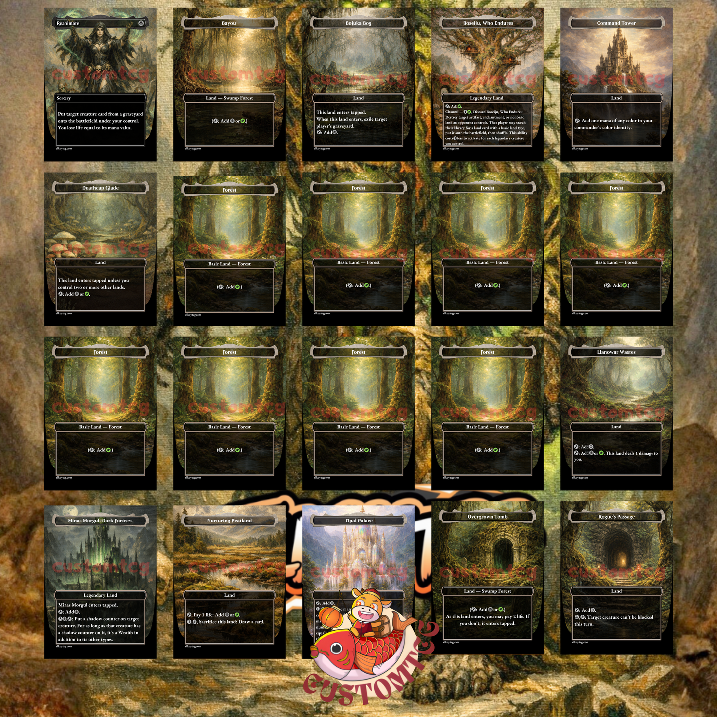 Skullbriar, the Walking Grave Custom Deck
