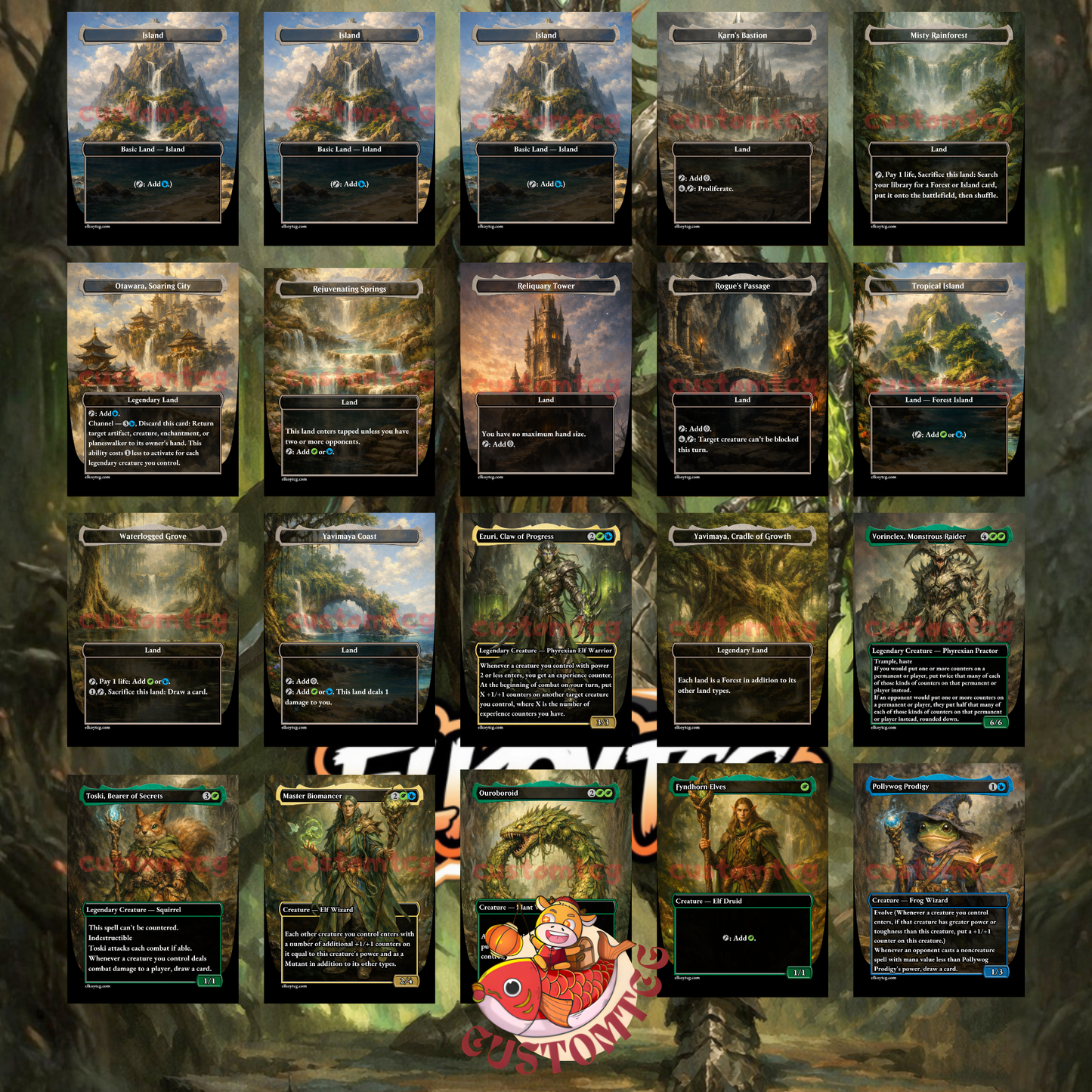 Ezuri, Claw of Progress Custom Deck