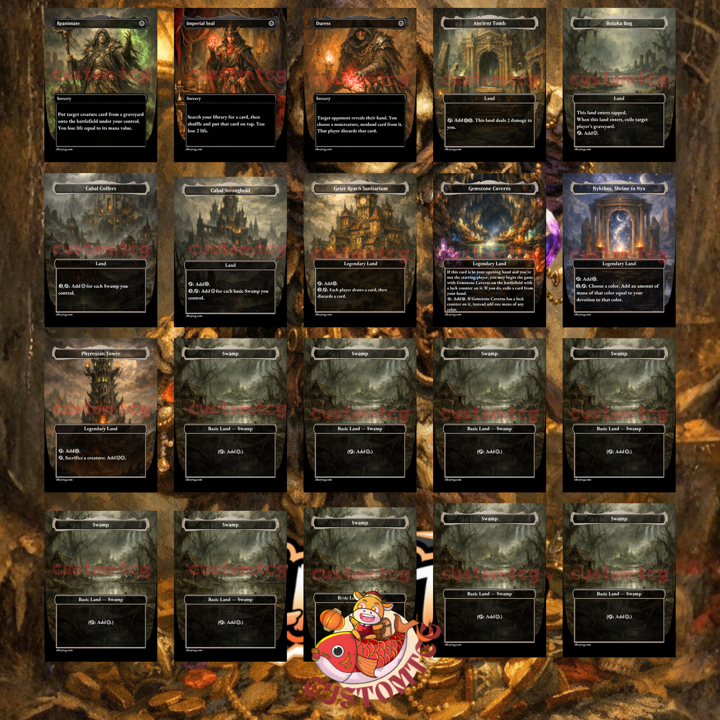 TinyBones, Bauble Burglar Custom Deck