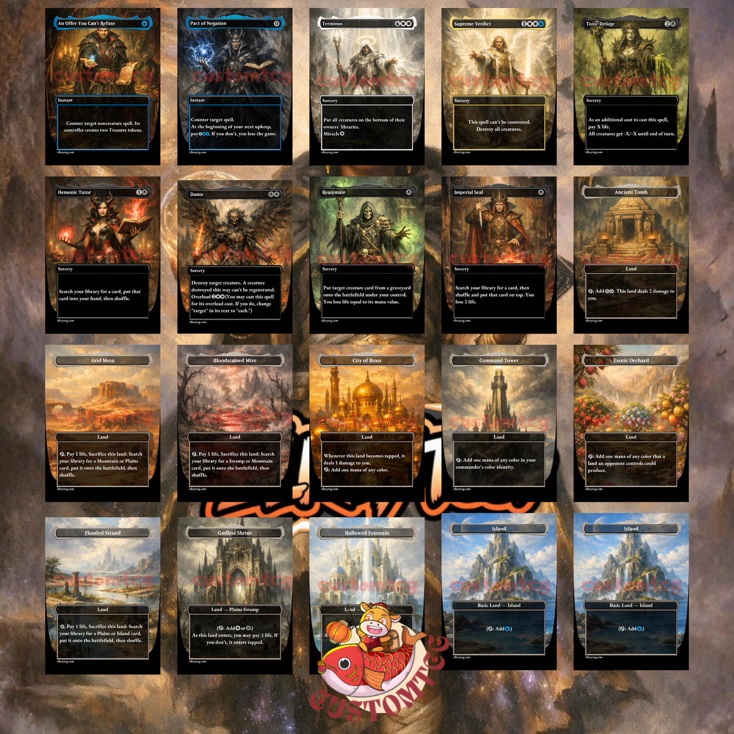 Aminatou, the Fateshifter Custom Deck