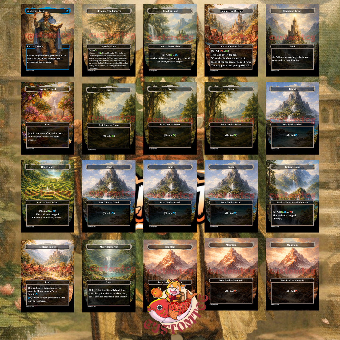 Iroh, Grand Lotus Custom Deck