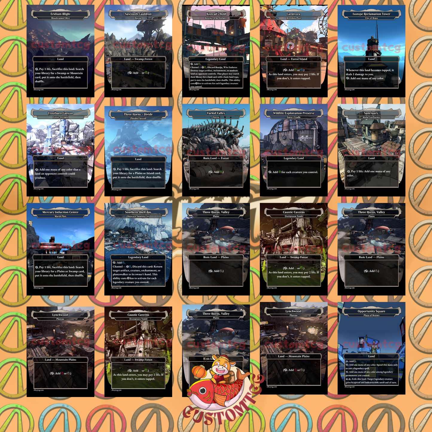 Borderlands Custom Deck