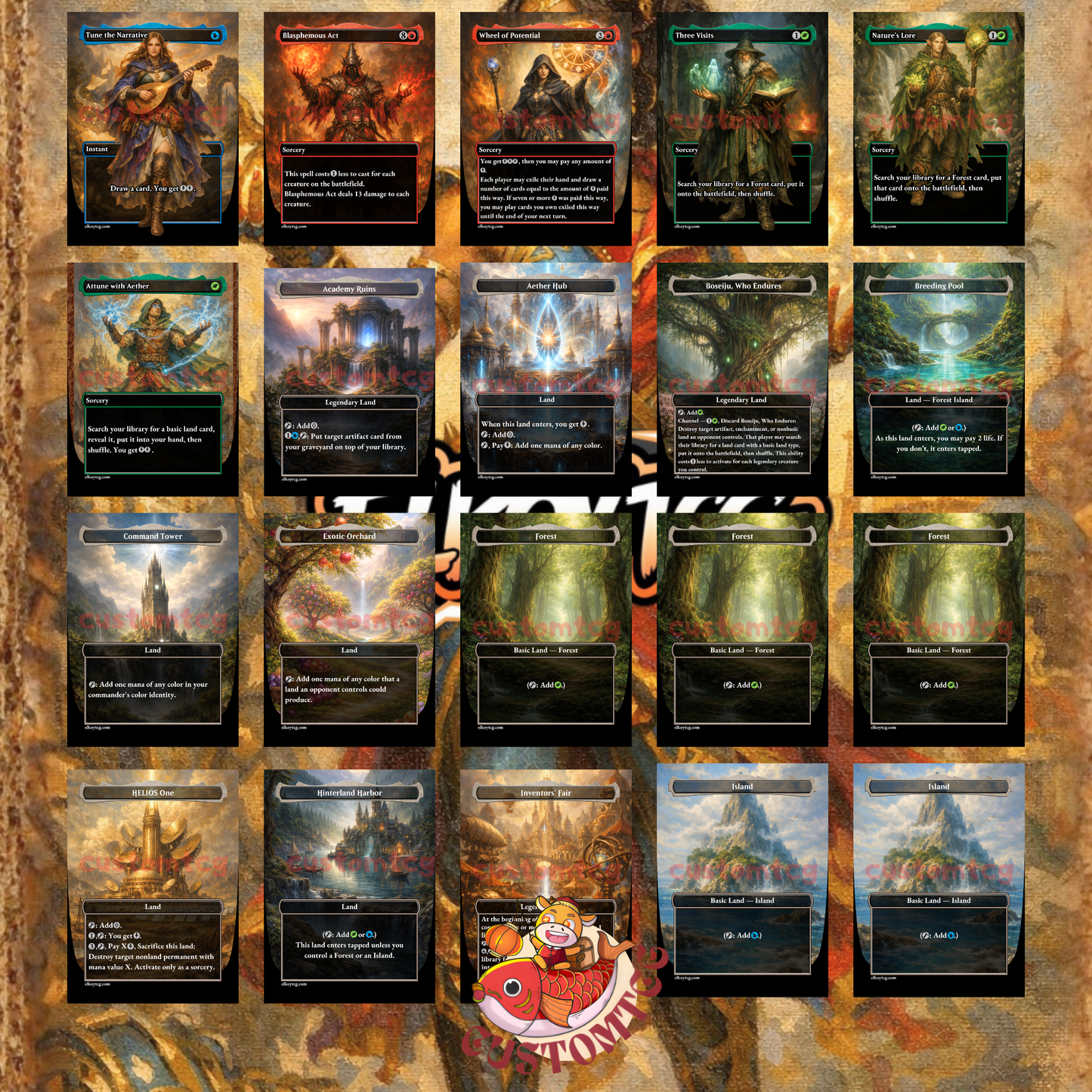Saheeli Radiant Creator Custom Deck