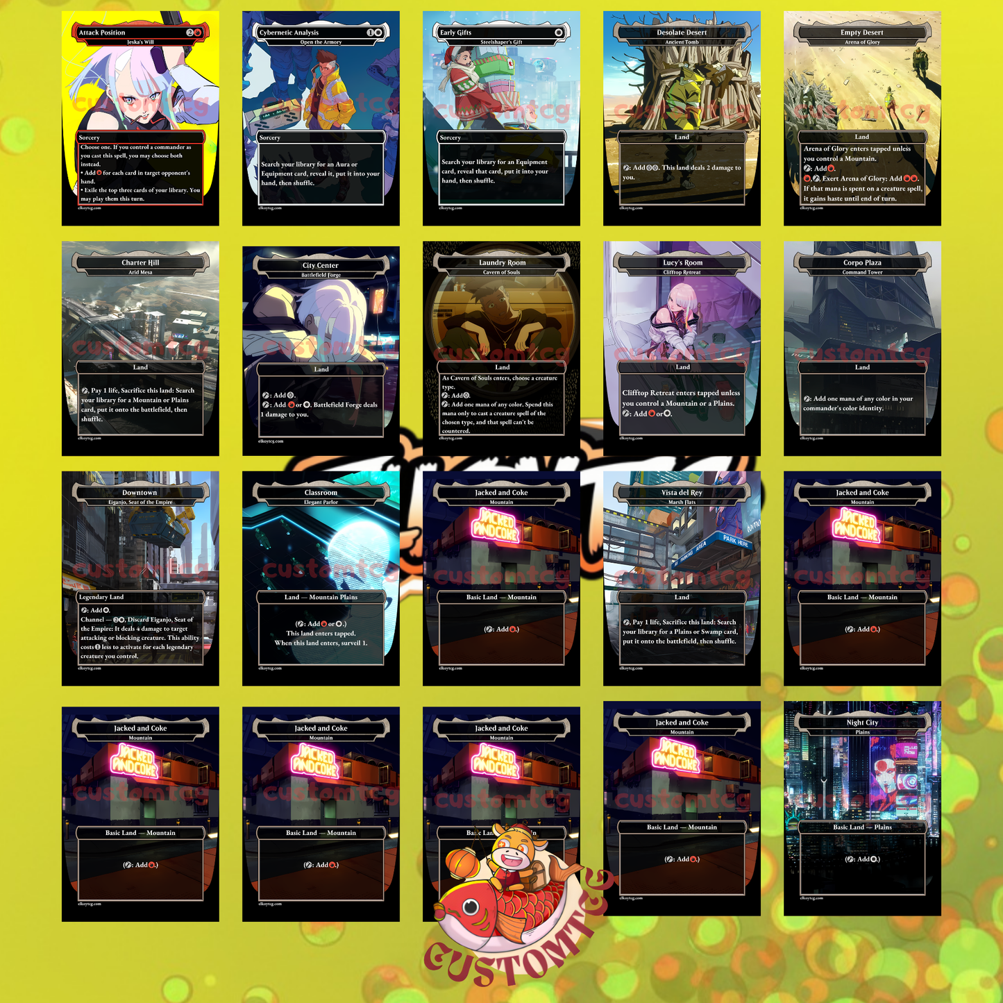 Edgerunners Custom Deck