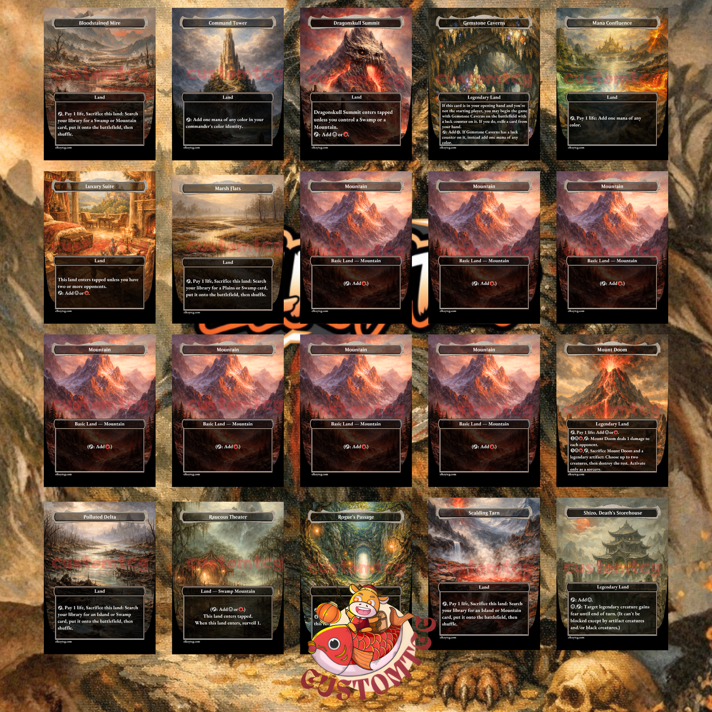 The Infamous Cruelclaw Custom Deck
