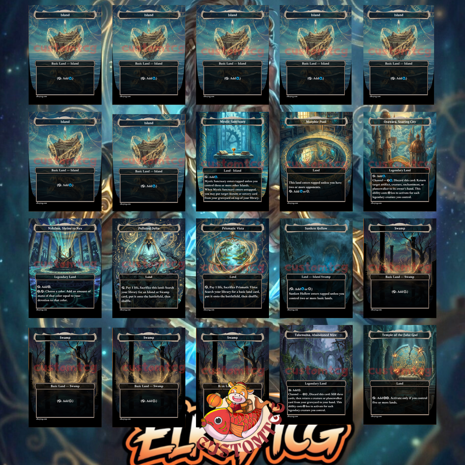 Rusko, Clockmaker Custom Deck – ElkoyTCG