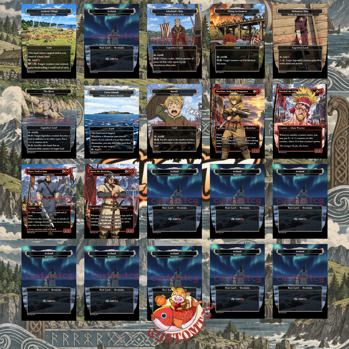 Vinland Saga Custom Deck