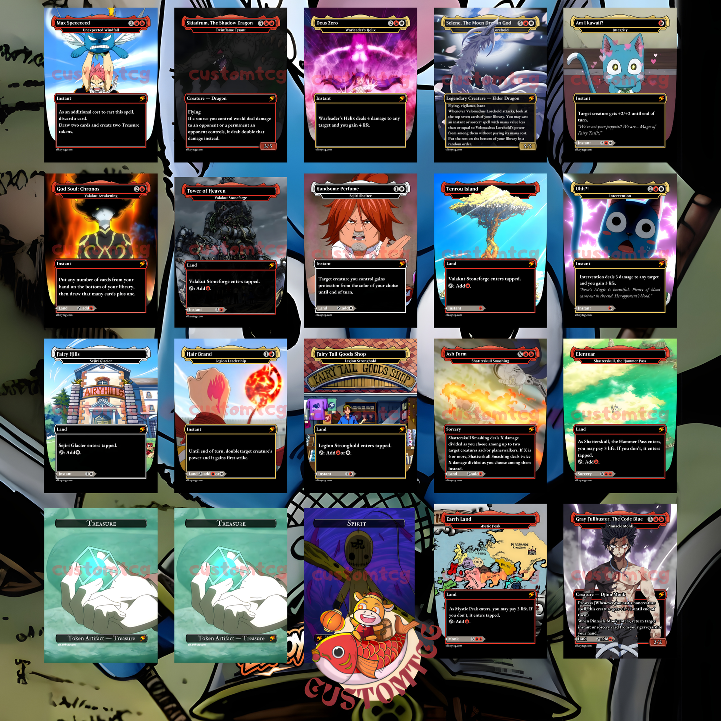 Fairy Tail Custom Deck