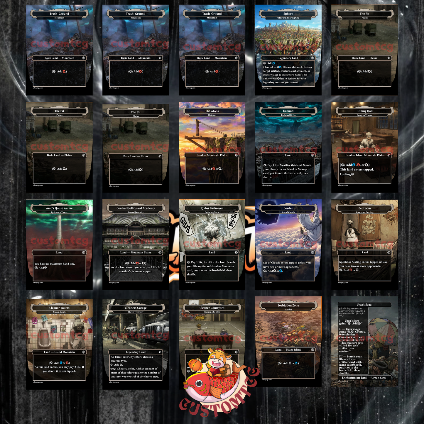 Gachiakuta Custom Deck