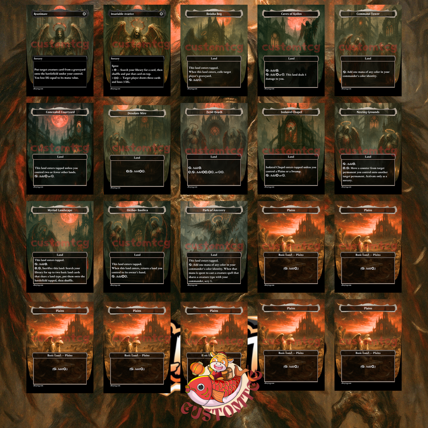 Shilgengar, Sire of Famine – Custom Commander Deck (100 Cards + Tokens)