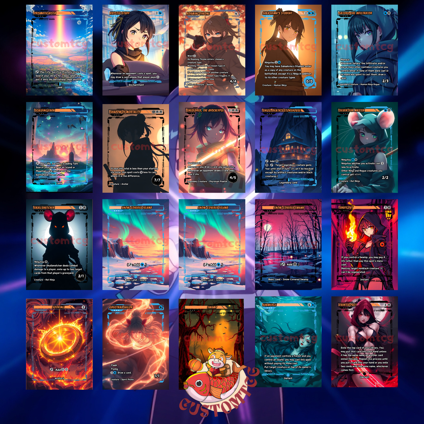 Yuriko Waifu Custom Deck