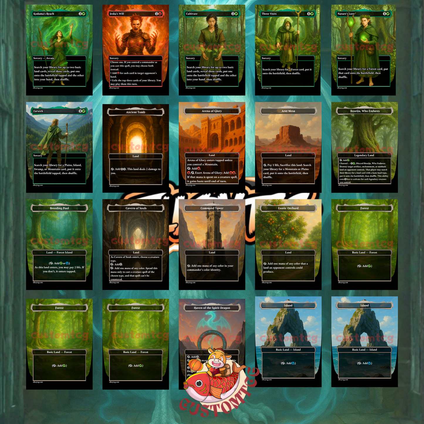 🐉 Ureni of the Unwritten — Custom Commander Deck