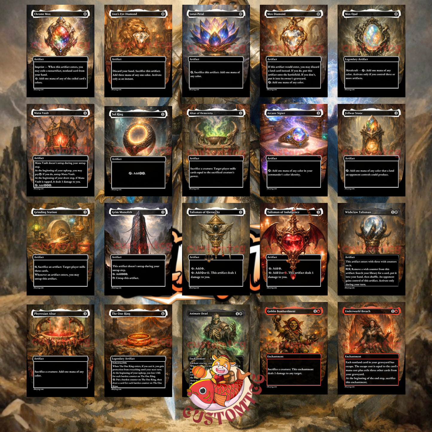 Celes V2 — Custom Commander Deck (100 Cards + Tokens)