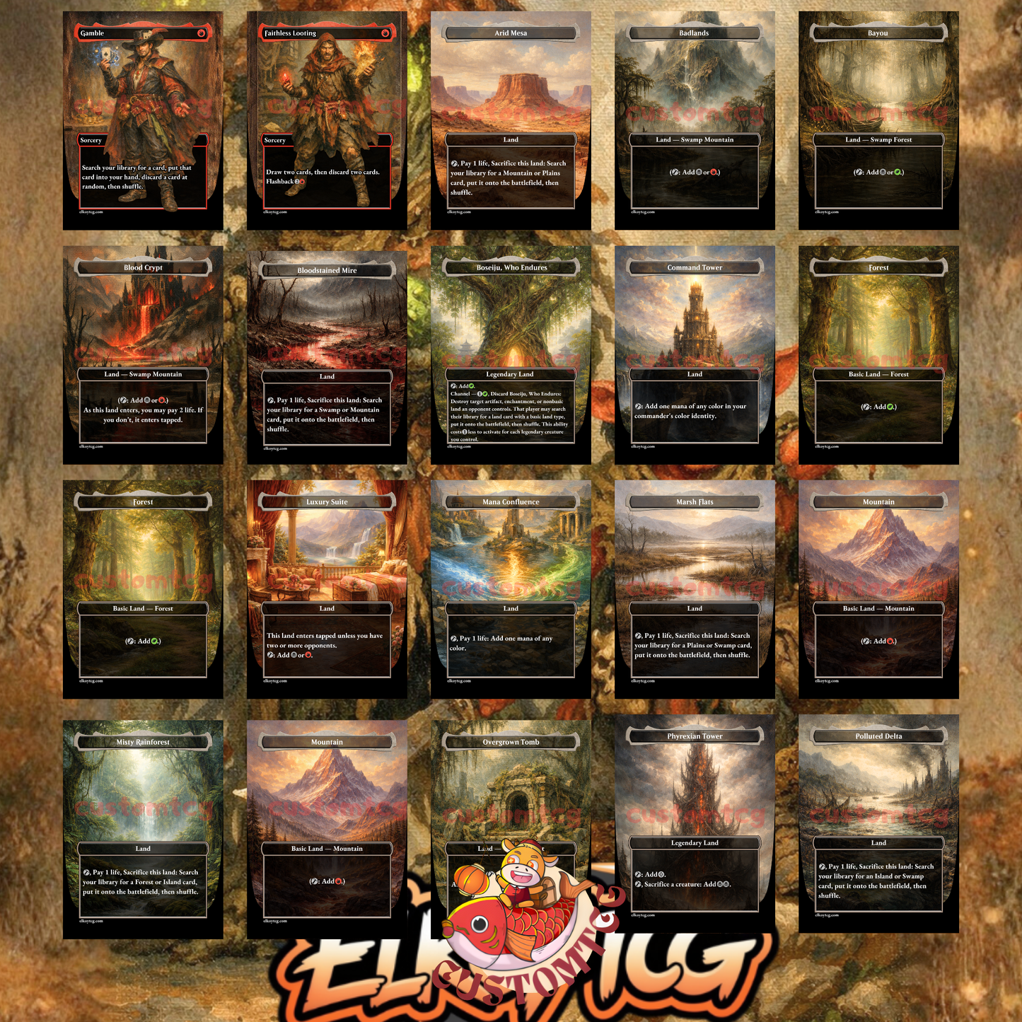 Slimefoot and Squee Custom Deck