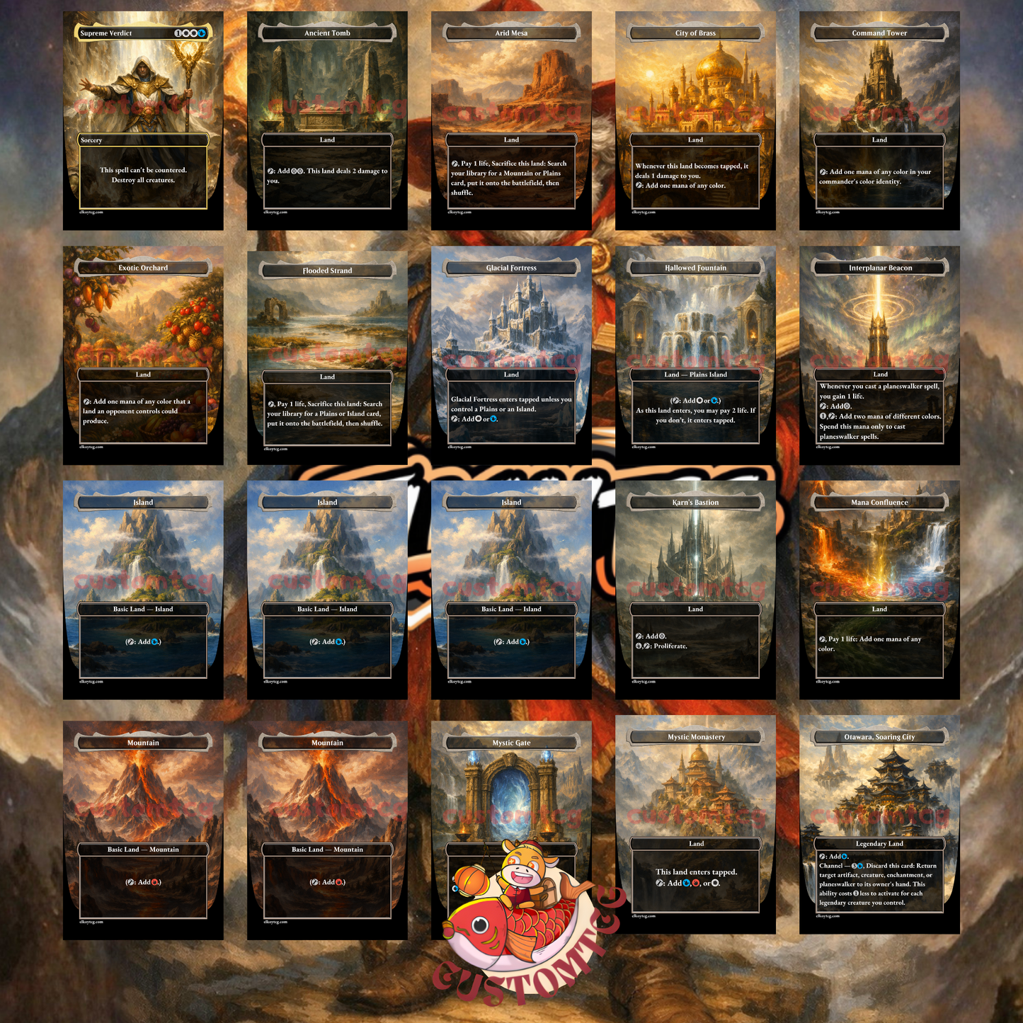 Commodore Guff Custom Deck