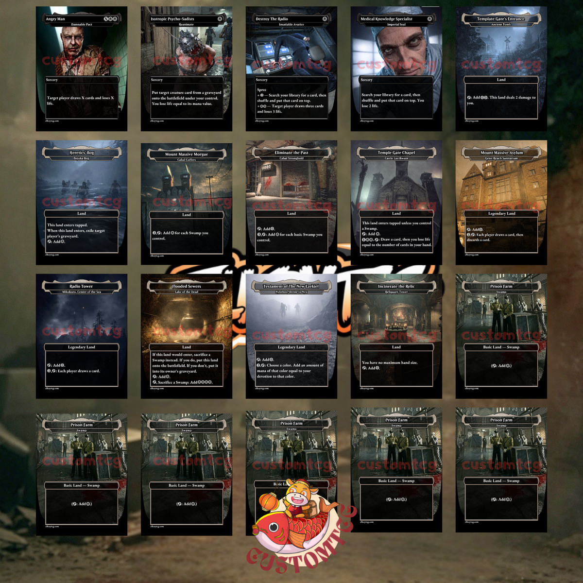 Outlast Custom Deck