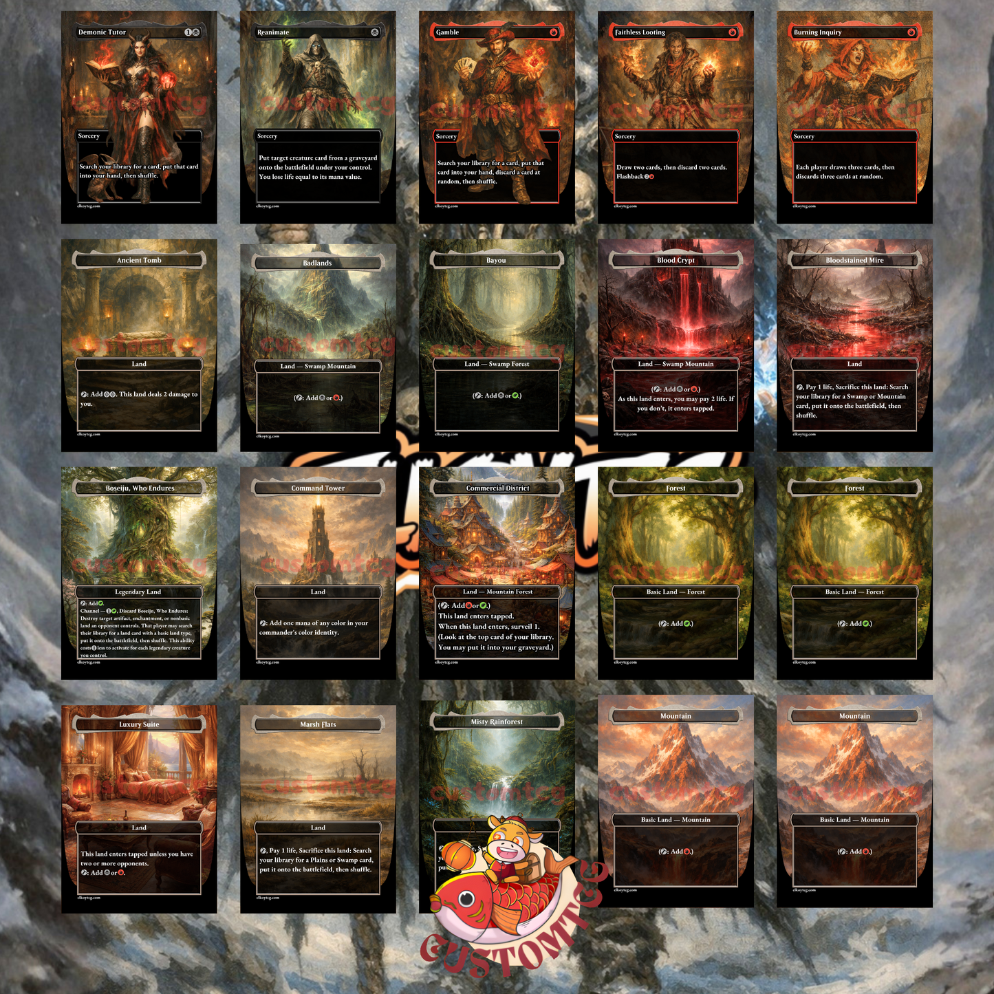 Winter, Misanthropic Guide Custom Deck