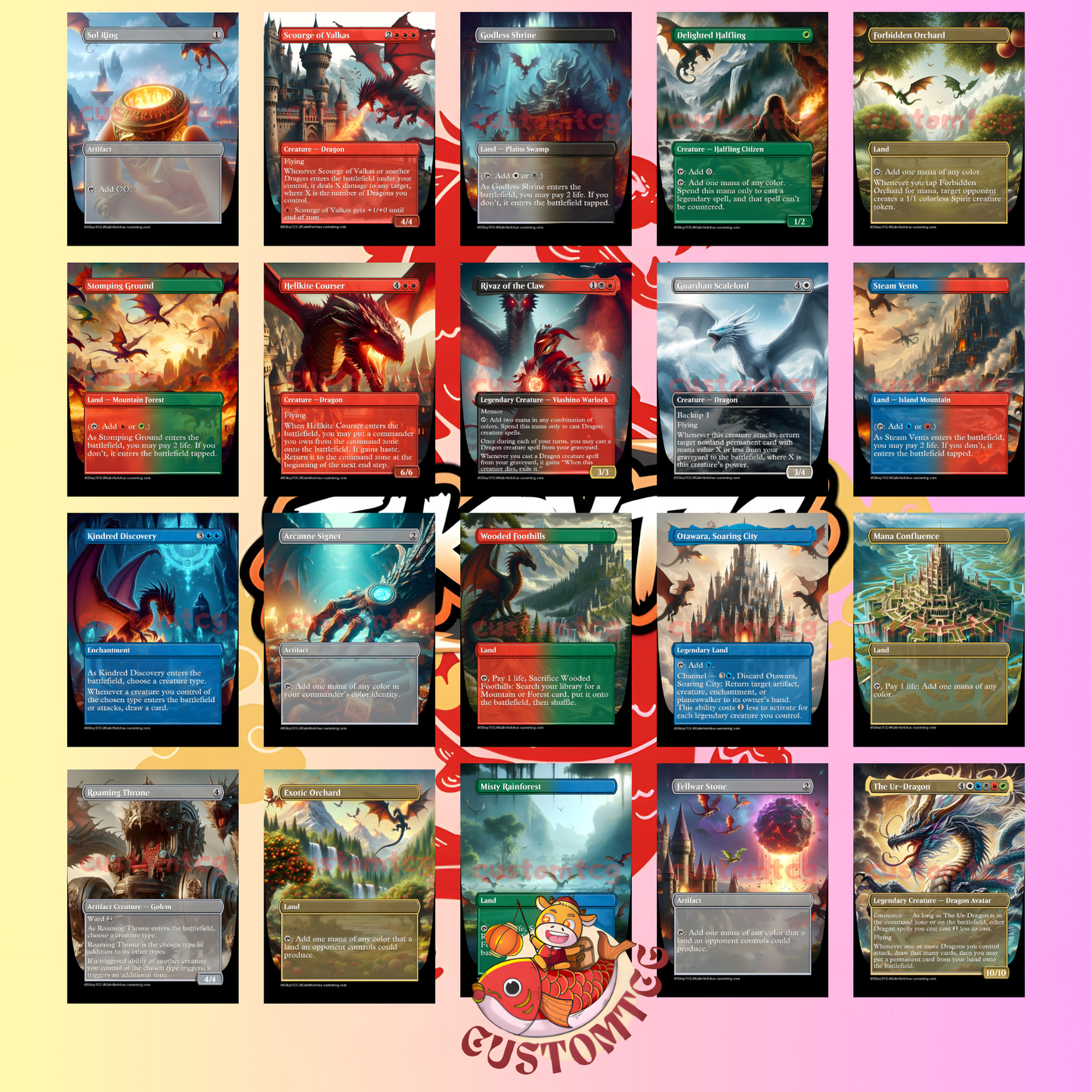 The Ur-Dragon Custom Deck - Bestseller 2024