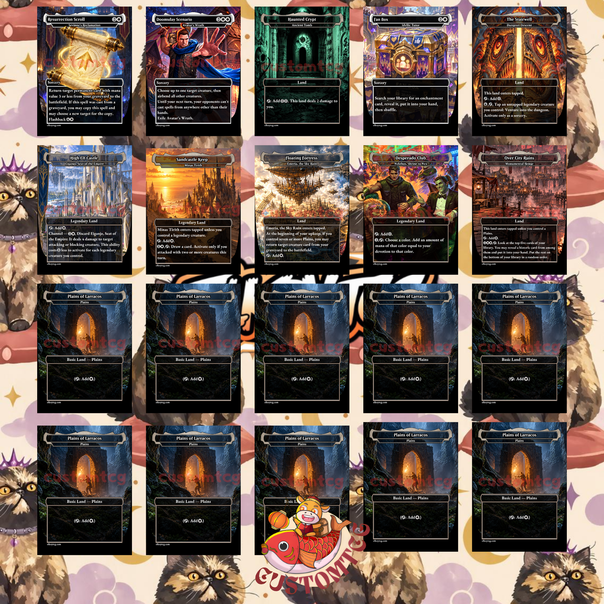 Dungeon Crawler Carl Custom Deck | Mono-White Dungeons, Blink & Initiative