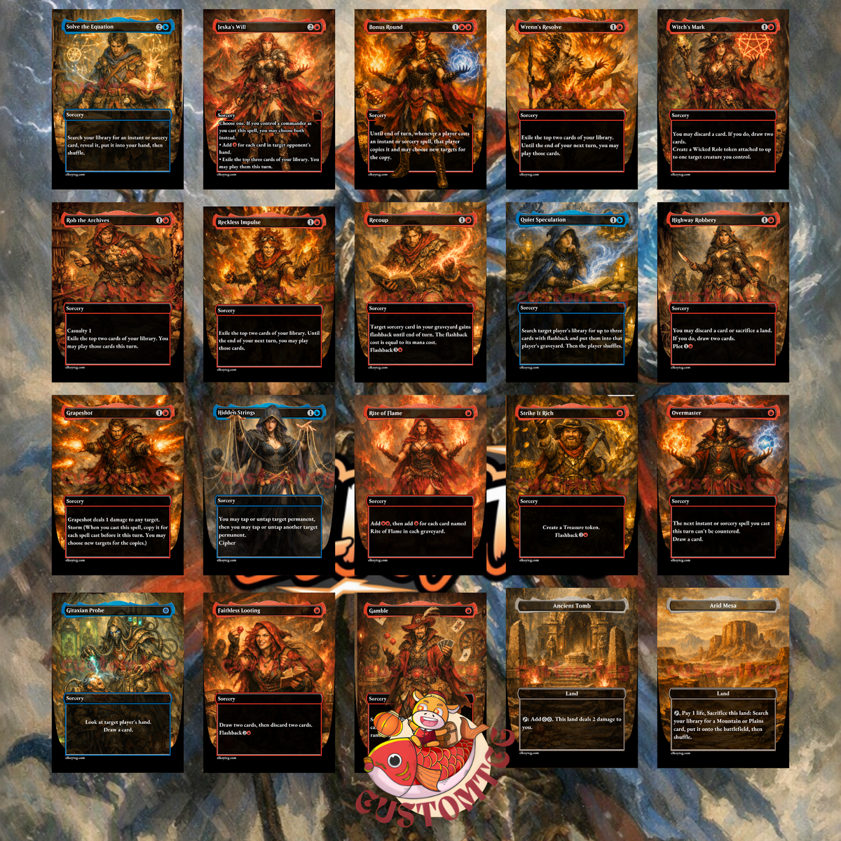 Ral, Monsoon Mage — Izzet Spellslinger Storm Custom Deck