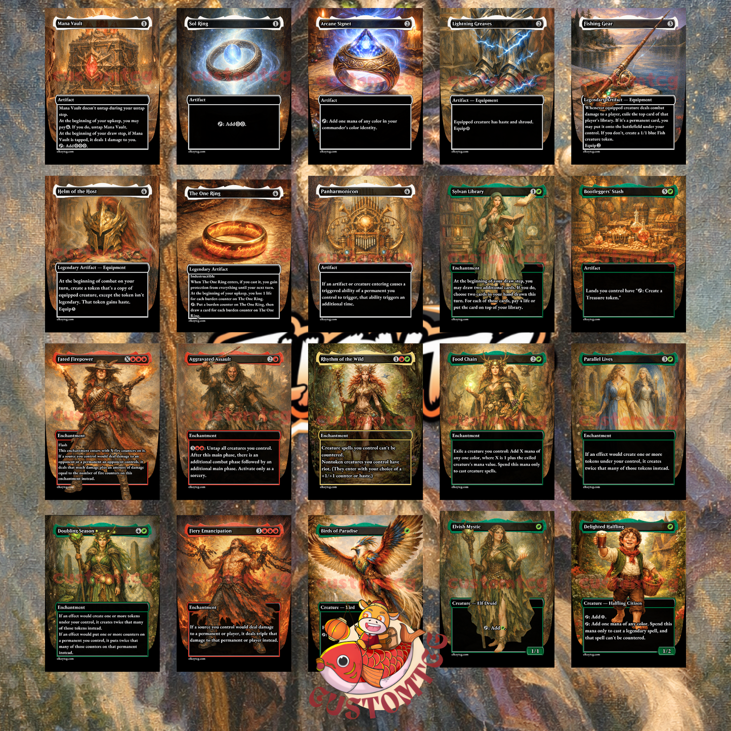 Roxanne, Starfall Savant — Custom Deck (100 Cards + Tokens)