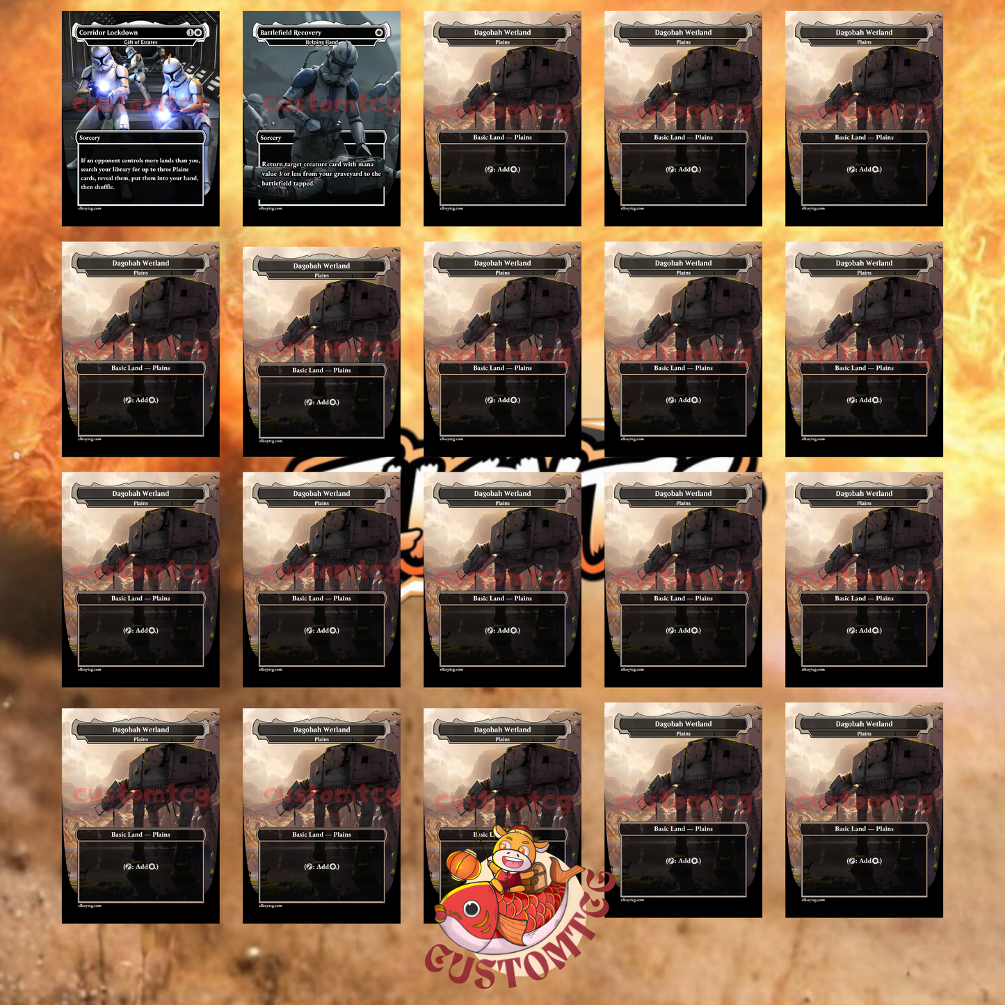 Troopers Custom Deck