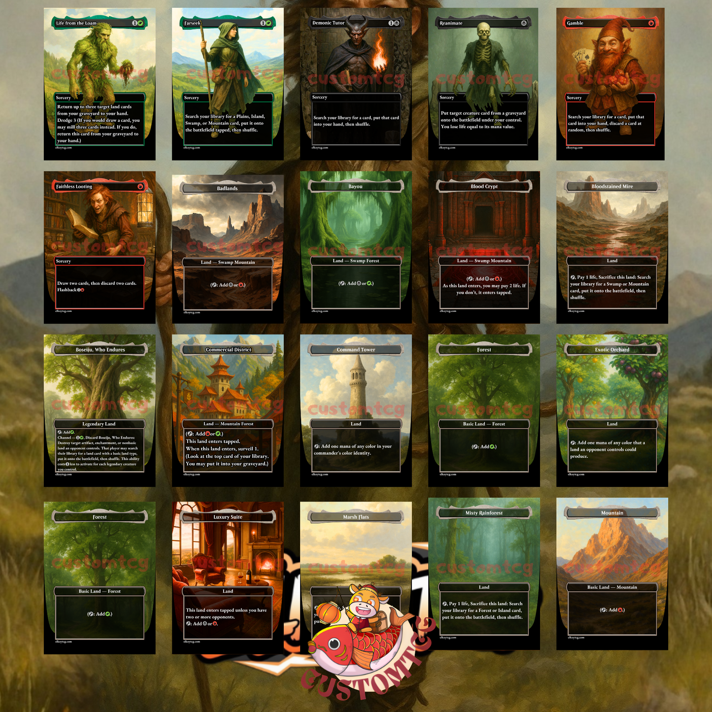 Disa, the Restless Lhurgoyf Custom Deck