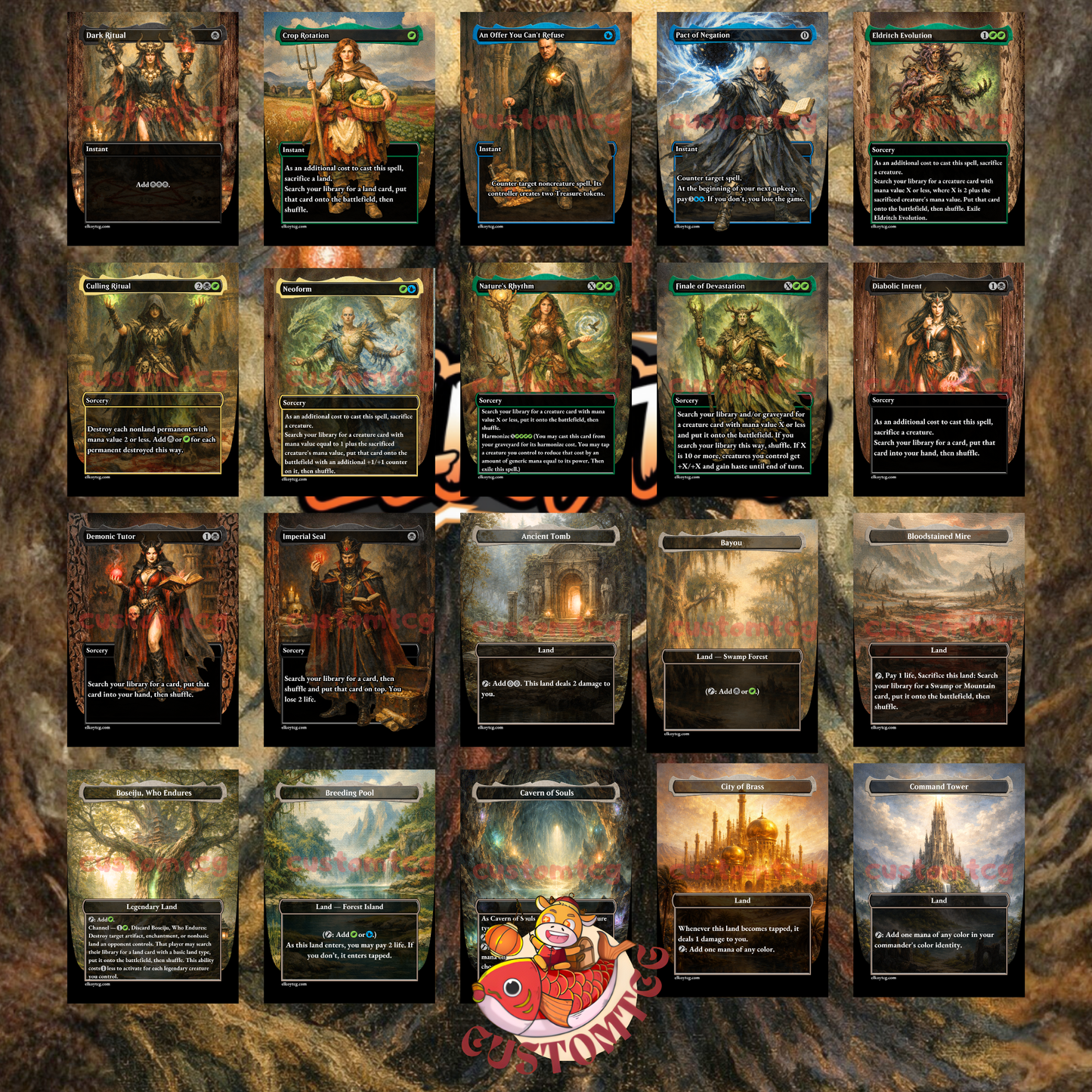 Maralen, Fae Ascendant Custom Deck