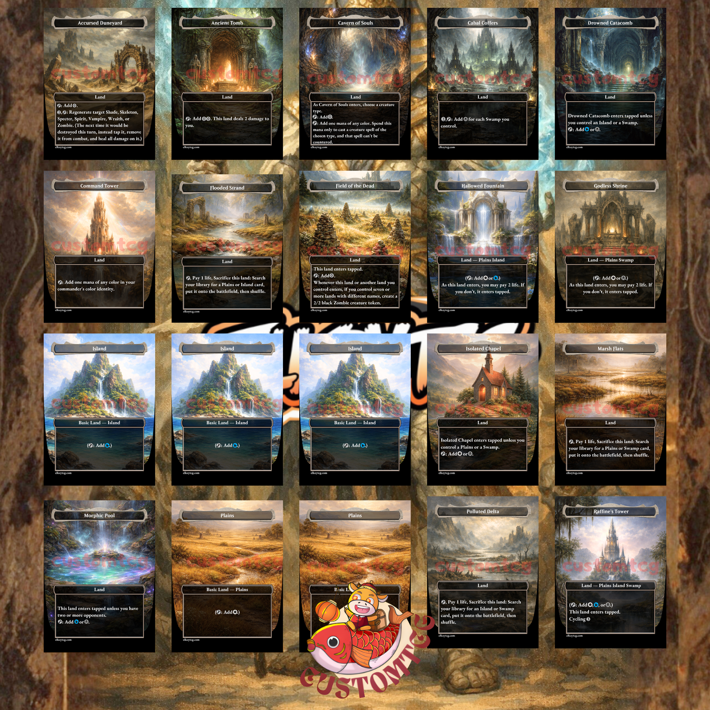 Temmet, Naktamun’s Will – Custom Deck (100 Cards + Bonus Tokens) 🔥