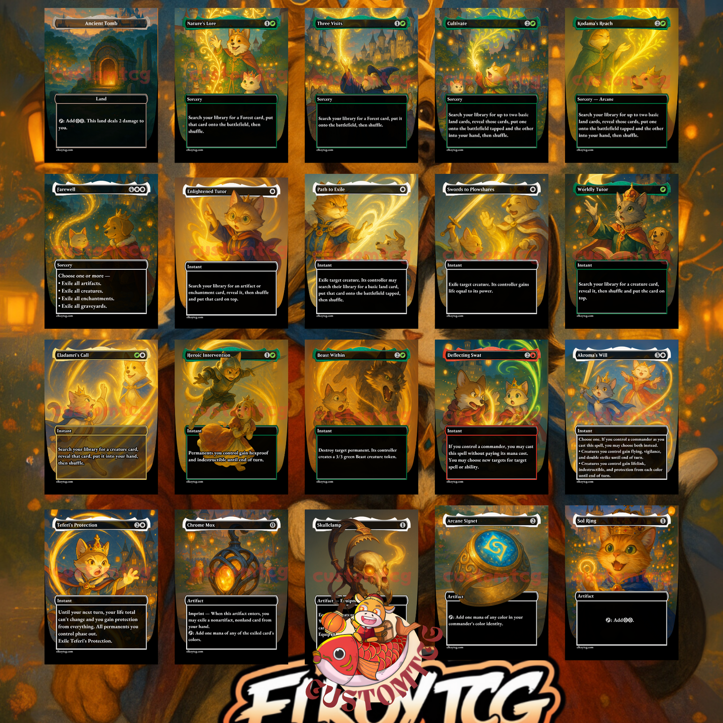 Rin and Seri, Inseparable V3 – Custom Commander Deck (100 Cards + Tokens)