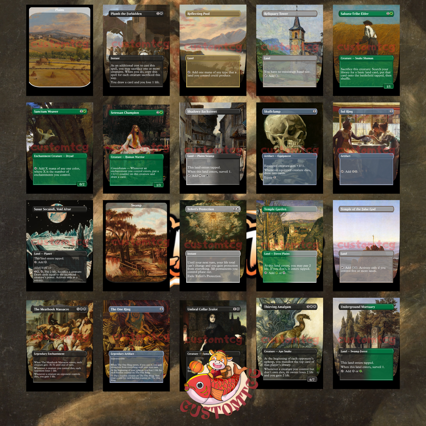 Myrkul, Lord of Bones Custom Deck