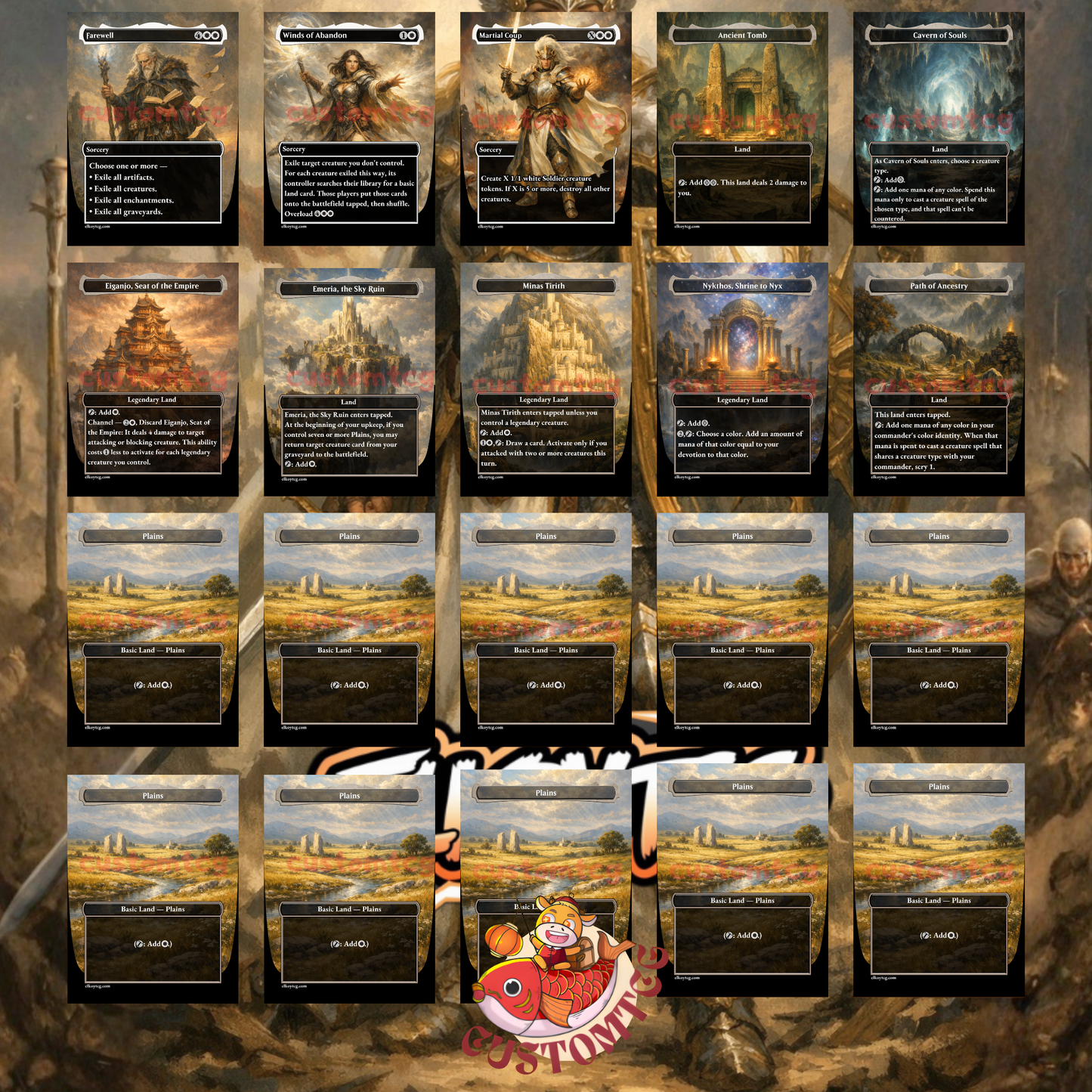 Myrel, Shield of Argive Custom Deck