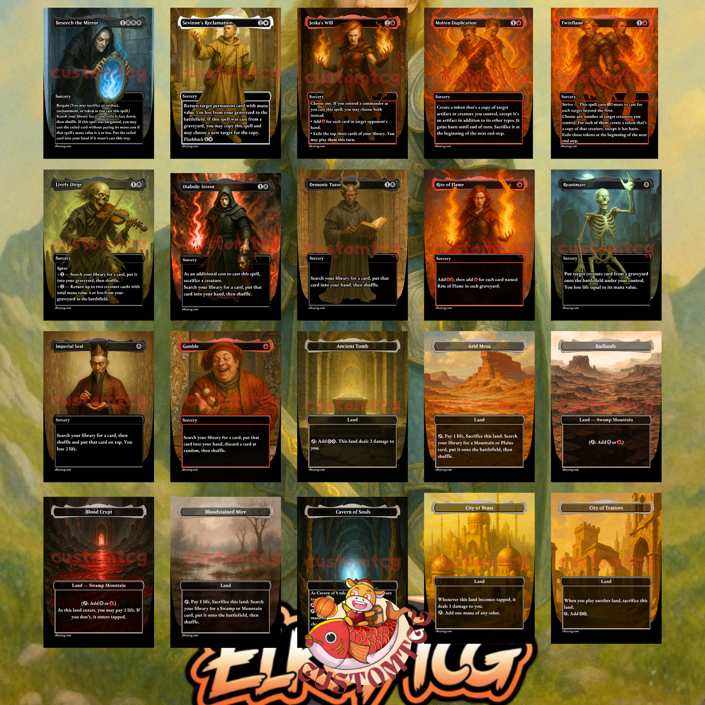 ⚔️ Celes, Rune Knight — Custom Deck