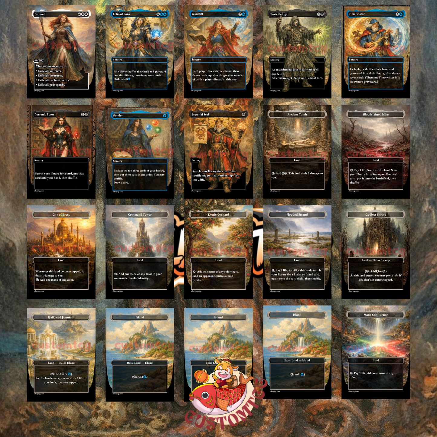 Queza, Augur of Agonies Custom Deck