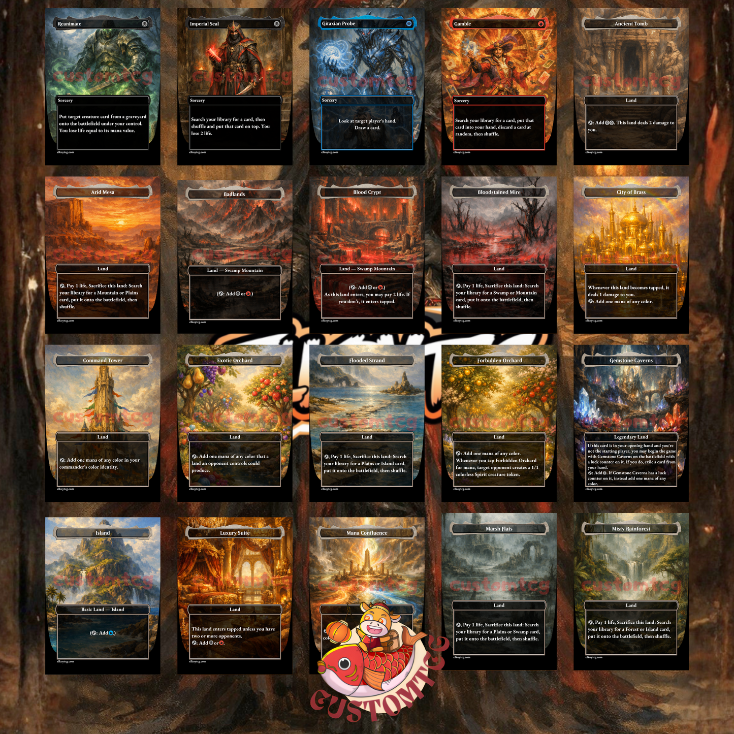 Marchesa, Leader of Death Custom Deck