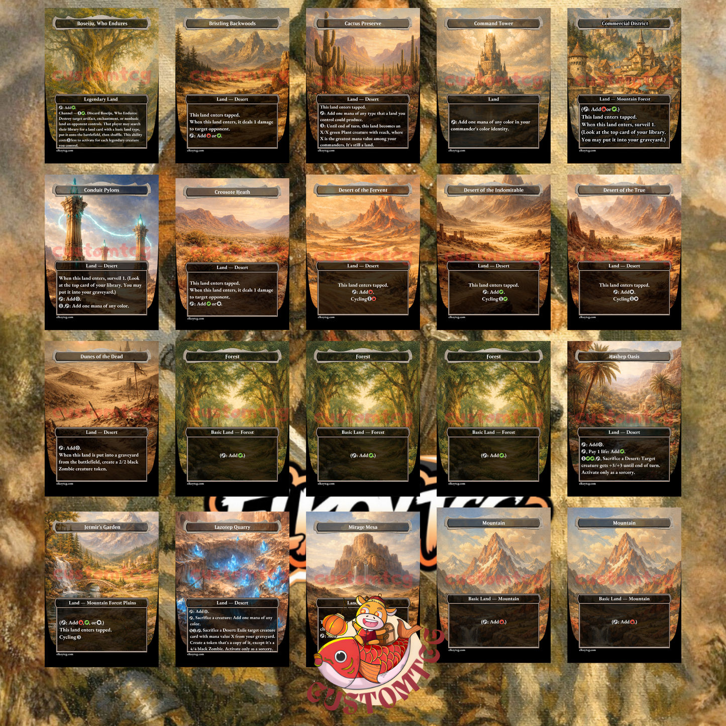 Yuma, Proud Protector Custom Deck