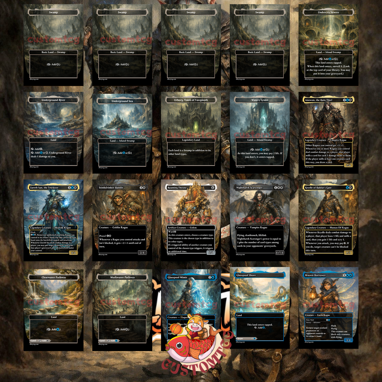 Anowon, the Ruin Thief Custom Deck
