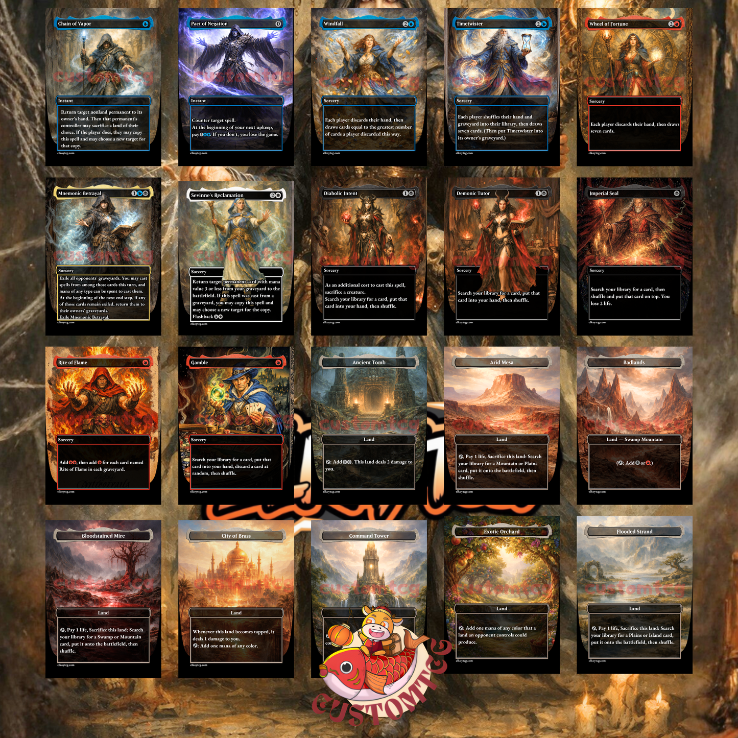 Tymna The Weaver + Kraum Custom deck