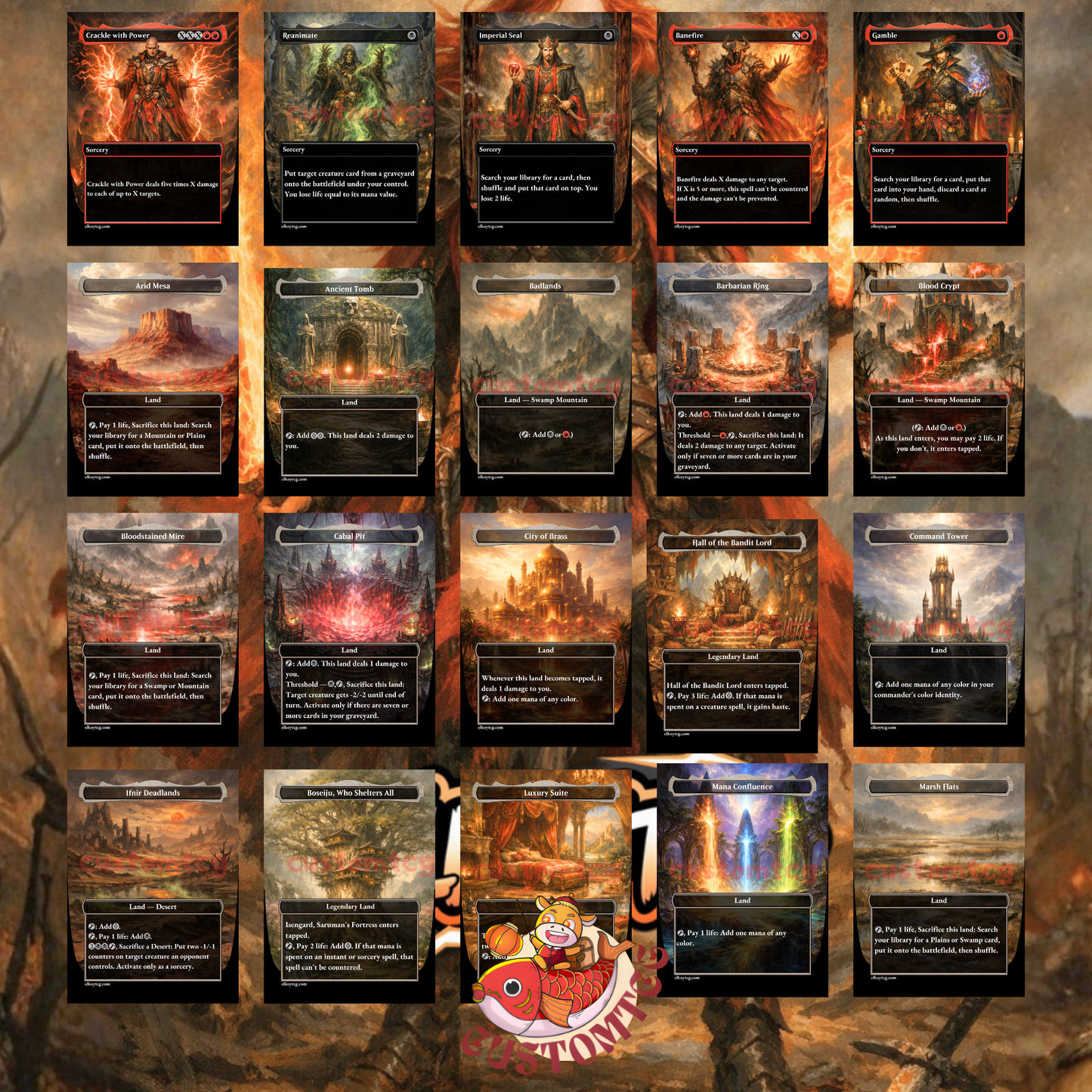 Rowan, Scion of War Custom Deck