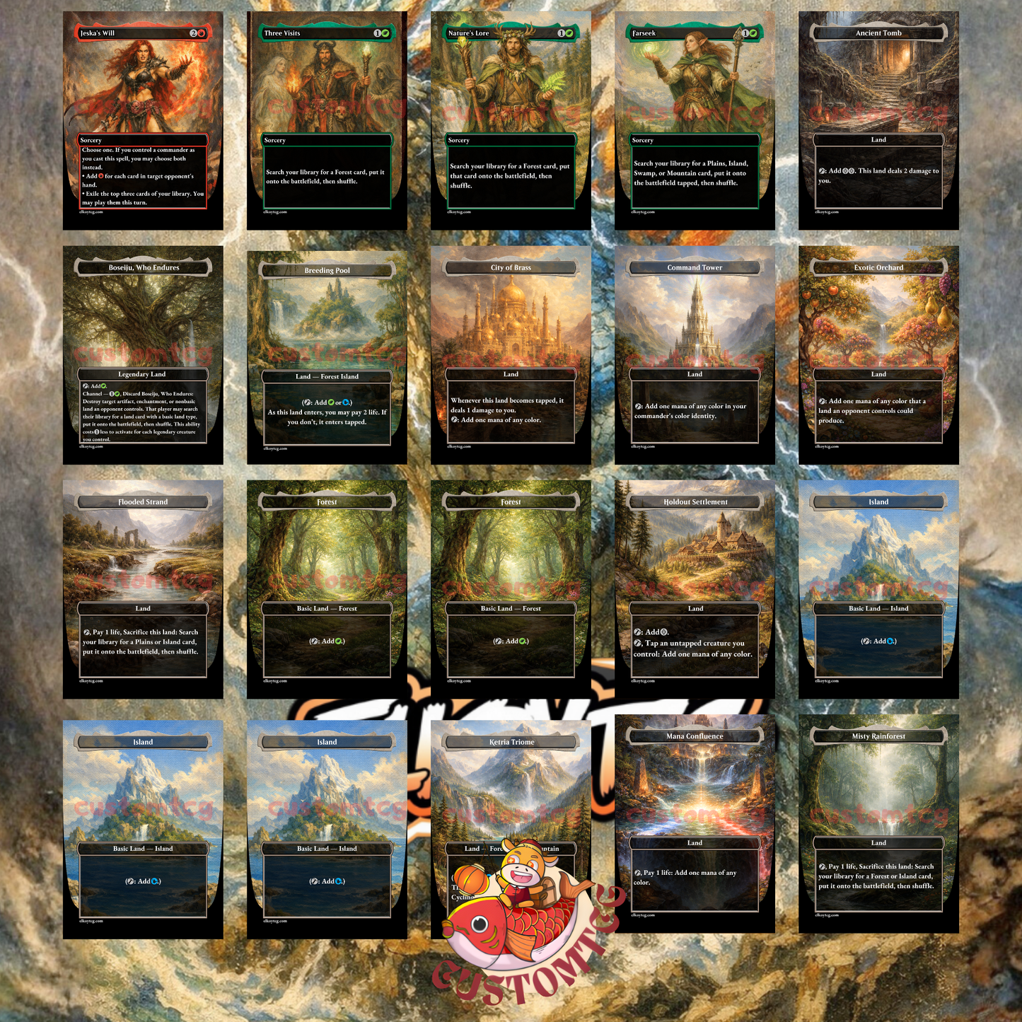 Kalamax, the Stormsire Custom Deck