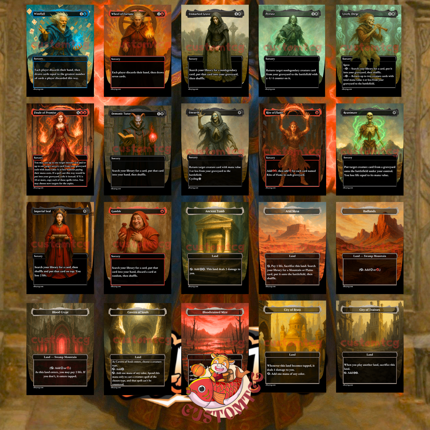 Inalla, Archmage Ritualist Custom Deck