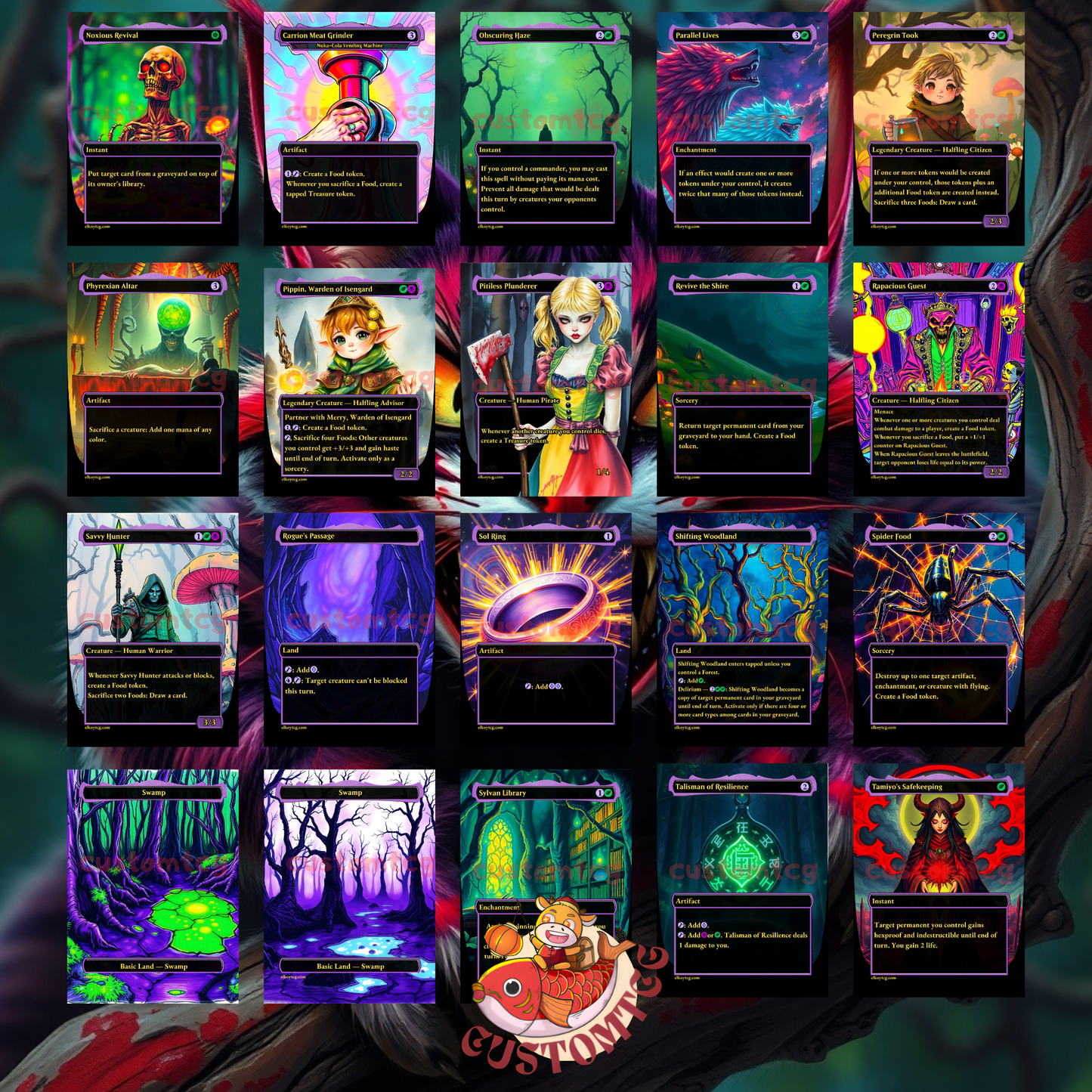 Chesire Custom Deck