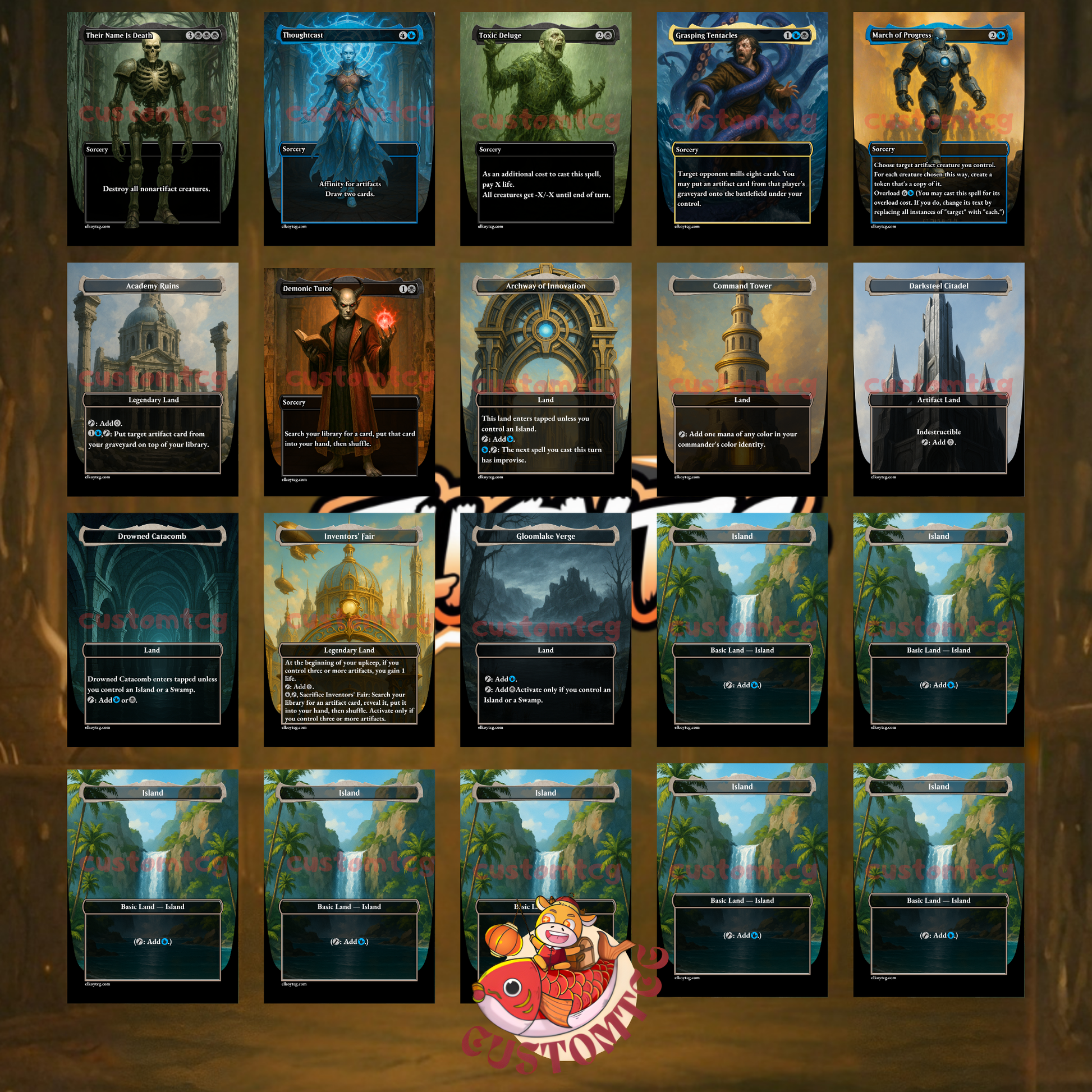Doc Ock, Evil Inventor Custom Commander Deck (100 Cards + Tokens) ElkoyTCG Doc Ock, Evil Inventor Custom Commander Deck (100 Cards + Tokens) ElkoyTCG