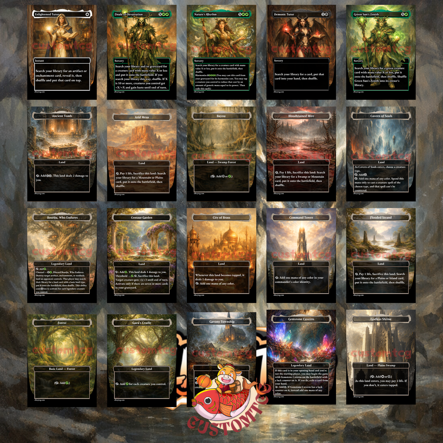 Tayam, Luminous Enigma Custom Deck