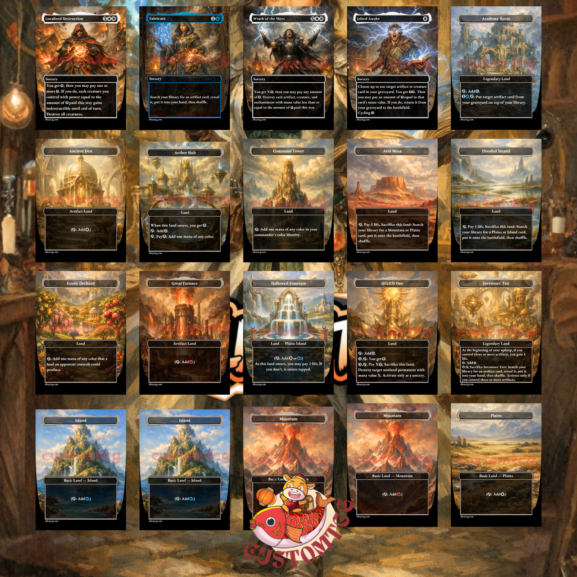Dr. Madison Li Custom Mtg Commander Deck ElkoyTCG Dr. Madison Li Custom Mtg Commander Deck ElkoyTCG